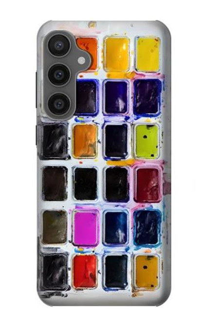 S3956 Watercolor Palette Box Graphic Case For Samsung Galaxy S23 FE