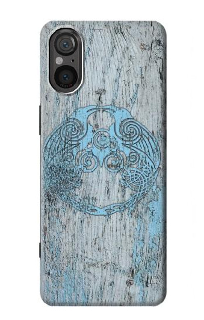 S3829 Huginn And Muninn Twin Ravens Norse Case For Sony Xperia 5 V