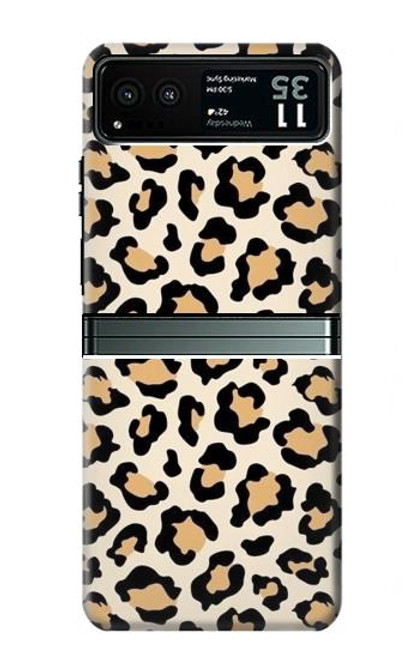 S3374 Fashionable Leopard Seamless Pattern Case For Motorola Razr 40