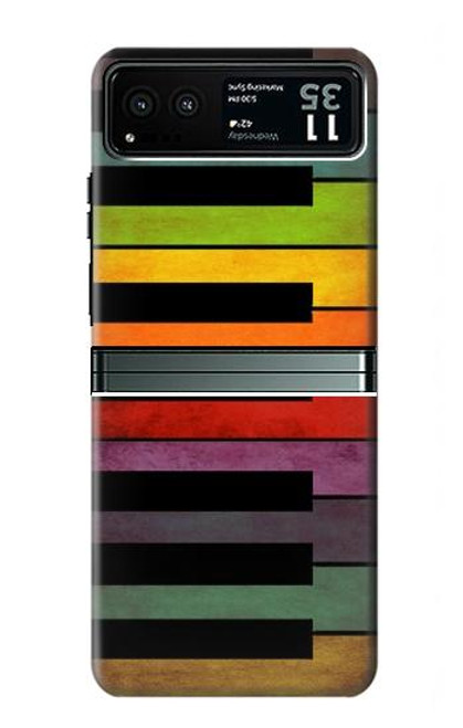 S3451 Colorful Piano Case For Motorola Razr 40