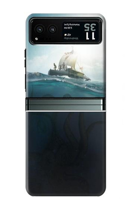 S3540 Giant Octopus Case For Motorola Razr 40