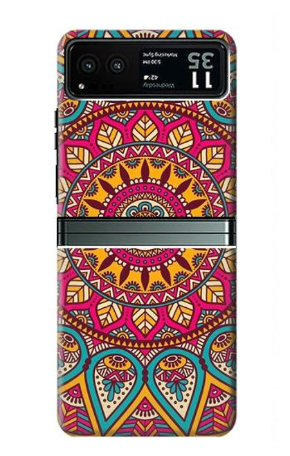S3694 Hippie Art Pattern Case For Motorola Razr 40