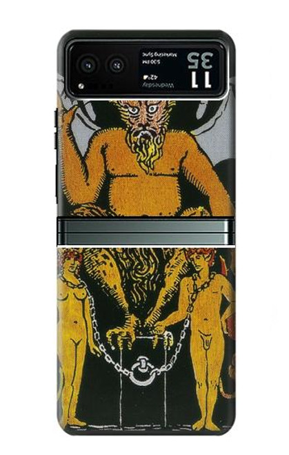 S3740 Tarot Card The Devil Case For Motorola Razr 40