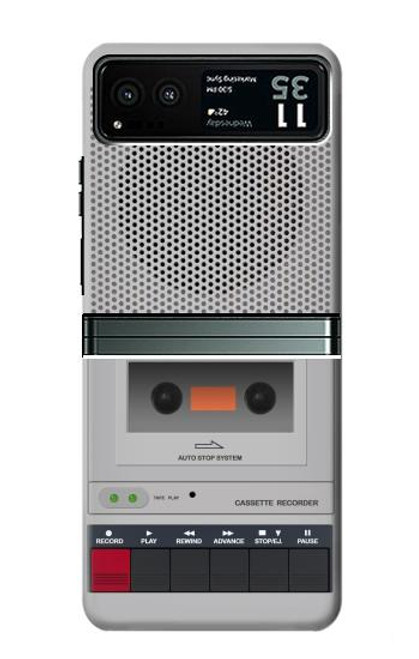 S3953 Vintage Cassette Player Graphic Case For Motorola Razr 40