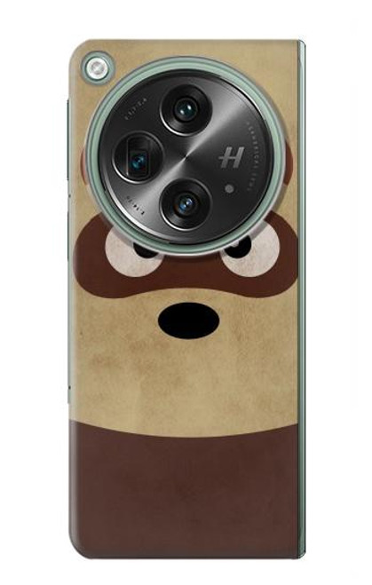 S2825 Cute Cartoon Raccoon Case For OnePlus OPEN