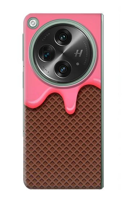 S3754 Strawberry Ice Cream Cone Case For OnePlus OPEN