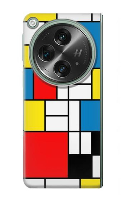 S3814 Piet Mondrian Line Art Composition Case For OnePlus OPEN
