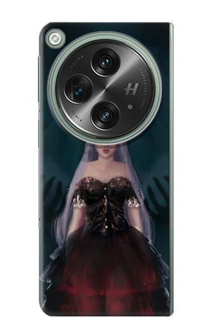 S3847 Lilith Devil Bride Gothic Girl Skull Grim Reaper Case For OnePlus OPEN