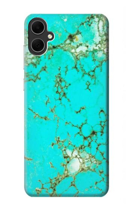 S2377 Turquoise Gemstone Texture Graphic Printed Case For Samsung Galaxy A05