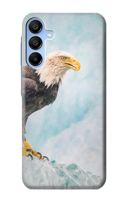 S3843 Bald Eagle On Ice Case For Samsung Galaxy A15 5G