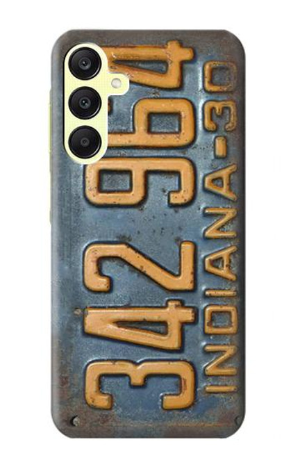 S3750 Vintage Vehicle Registration Plate Case For Samsung Galaxy A25 5G