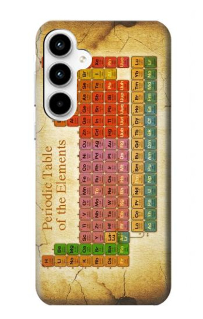 S2934 Vintage Periodic Table of Elements Case For Samsung Galaxy A35 5G