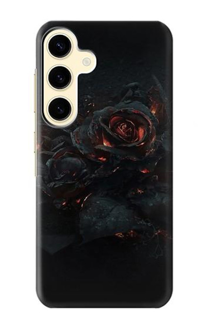 S3672 Burned Rose Case For Samsung Galaxy S24