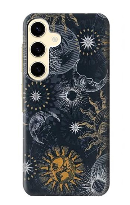 S3702 Moon and Sun Case For Samsung Galaxy S24