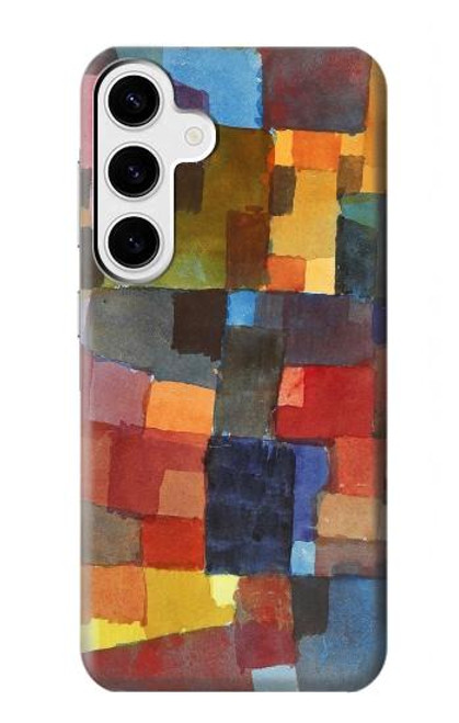 S3341 Paul Klee Raumarchitekturen Case For Samsung Galaxy S24 Plus