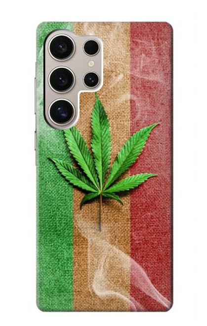 S2109 Smoke Reggae Rasta Flag Case For Samsung Galaxy S24 Ultra