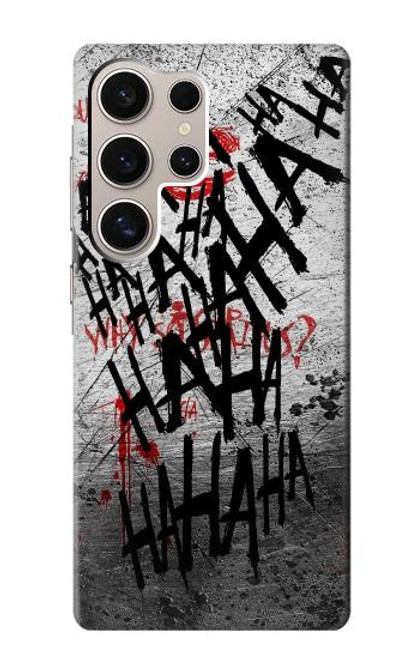 S3073 Joker Hahaha Blood Splash Case For Samsung Galaxy S24 Ultra