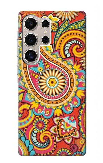 S3402 Floral Paisley Pattern Seamless Case For Samsung Galaxy S24 Ultra