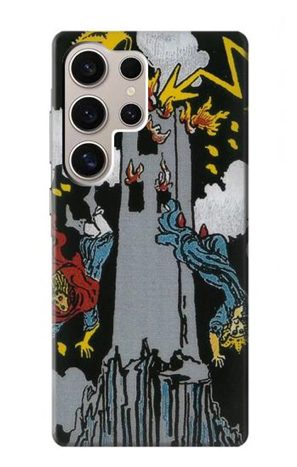 S3745 Tarot Card The Tower Case For Samsung Galaxy S24 Ultra