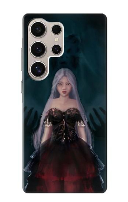 S3847 Lilith Devil Bride Gothic Girl Skull Grim Reaper Case For Samsung Galaxy S24 Ultra