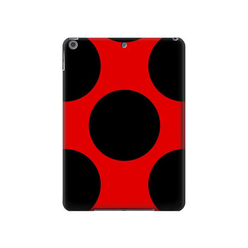 S1829 Ladybugs Dot Pattern Hard Case For iPad 10.2 (2021,2020,2019), iPad 9 8 7