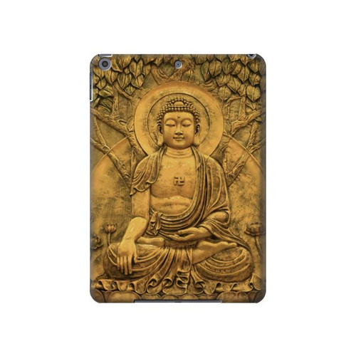 S2452 Buddha Bas Relief Art Graphic Printed Hard Case For iPad 10.2 (2021,2020,2019), iPad 9 8 7