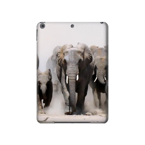 S3142 African Elephant Hard Case For iPad 10.2 (2021,2020,2019), iPad 9 8 7