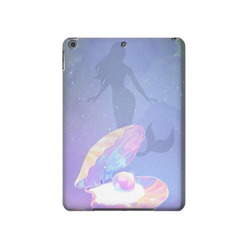 S3823 Beauty Pearl Mermaid Hard Case For iPad 10.2 (2021,2020,2019), iPad 9 8 7