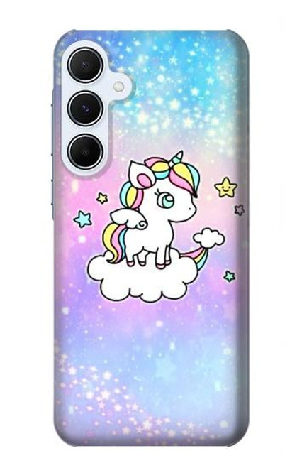 S3256 Cute Unicorn Cartoon Case For Samsung Galaxy A55 5G