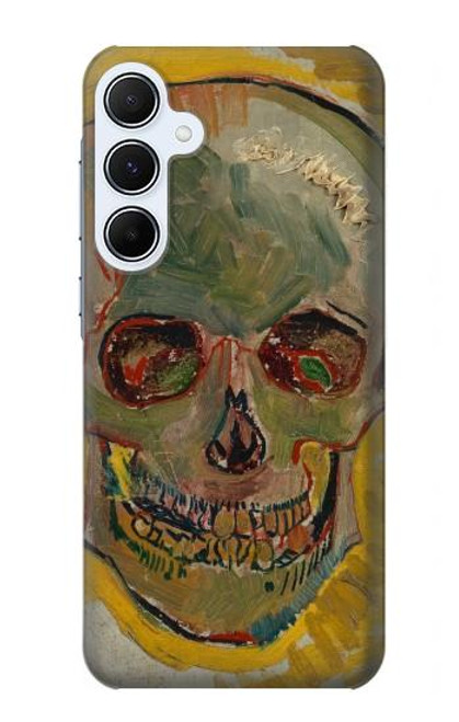 S3359 Vincent Van Gogh Skull Case For Samsung Galaxy A55 5G