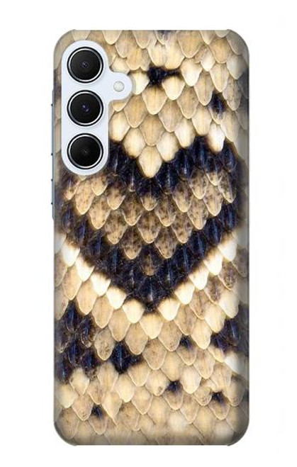 S3417 Diamond Rattle Snake Graphic Print Case For Samsung Galaxy A55 5G