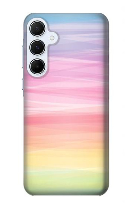 S3507 Colorful Rainbow Pastel Case For Samsung Galaxy A55 5G