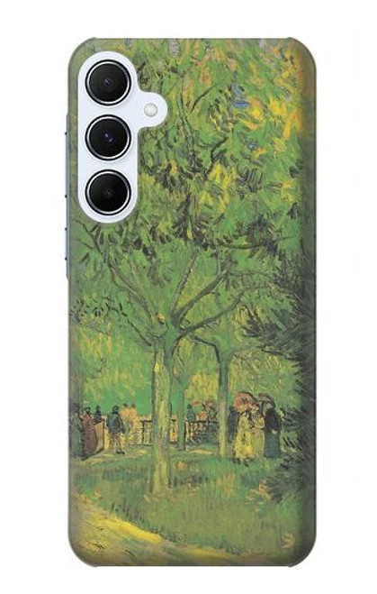 S3748 Van Gogh A Lane in a Public Garden Case For Samsung Galaxy A55 5G