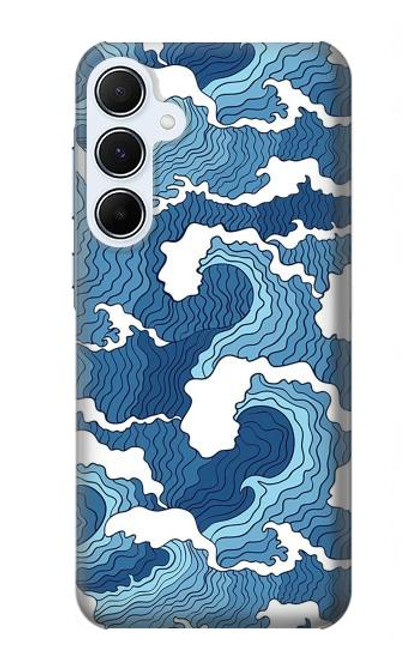 S3751 Wave Pattern Case For Samsung Galaxy A55 5G