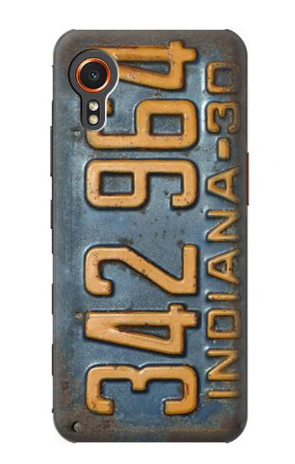 S3750 Vintage Vehicle Registration Plate Case For Samsung Galaxy Xcover7