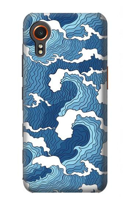 S3751 Wave Pattern Case For Samsung Galaxy Xcover7