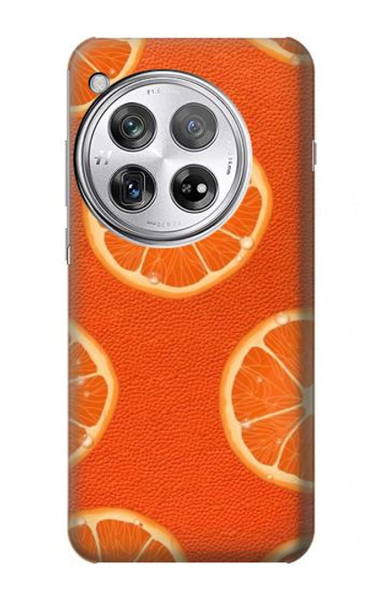 S3946 Seamless Orange Pattern Case For OnePlus 12