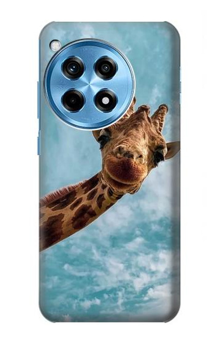 S3680 Cute Smile Giraffe Case For OnePlus 12R