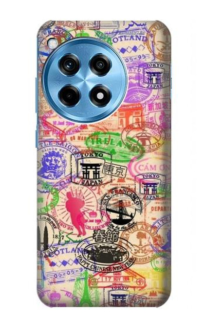 S3904 Travel Stamps Case For OnePlus 12R