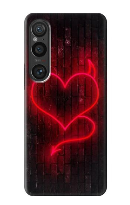 S3682 Devil Heart Case For Sony Xperia 1 VI