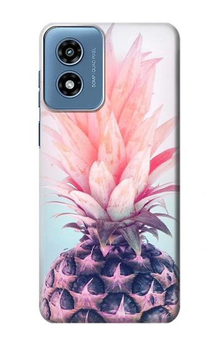 S3711 Pink Pineapple Case For Motorola Moto G Play 4G (2024)