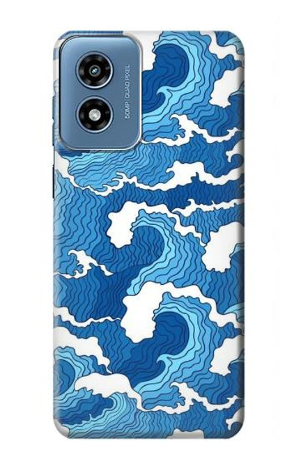 S3901 Aesthetic Storm Ocean Waves Case For Motorola Moto G Play 4G (2024)