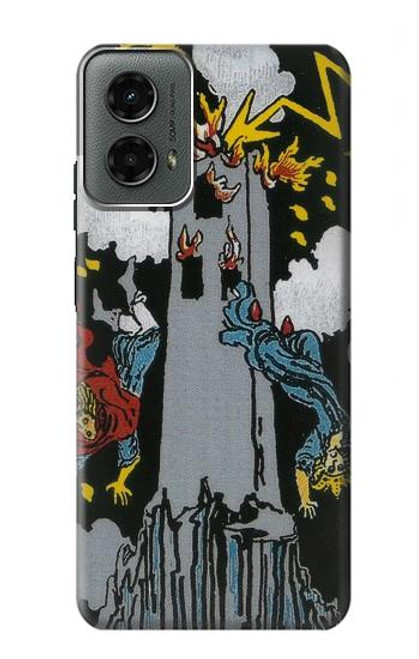 S3745 Tarot Card The Tower Case For Motorola Moto G 5G (2024)