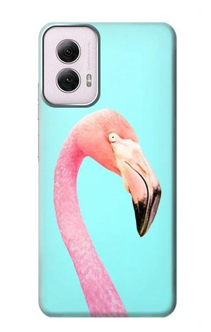S3708 Pink Flamingo Case For Motorola Moto G Power 5G (2024)