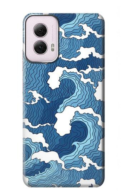 S3751 Wave Pattern Case For Motorola Moto G Power 5G (2024)