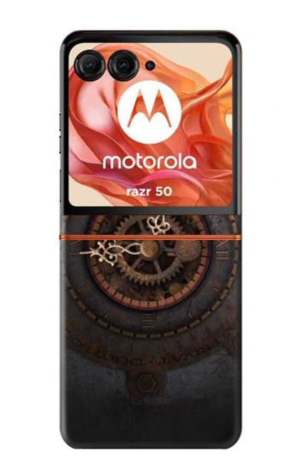 S3908 Vintage Clock Case For Motorola Razr 50