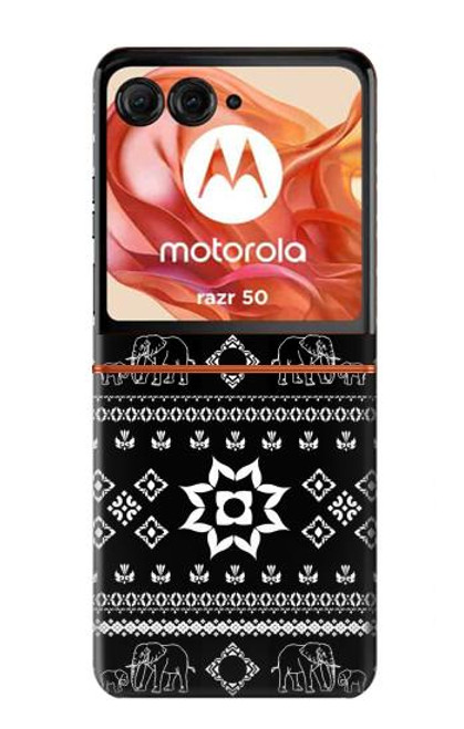 S3932 Elephant Pants Pattern Case For Motorola Razr 50