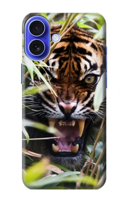 S3838 Barking Bengal Tiger Case For iPhone 16