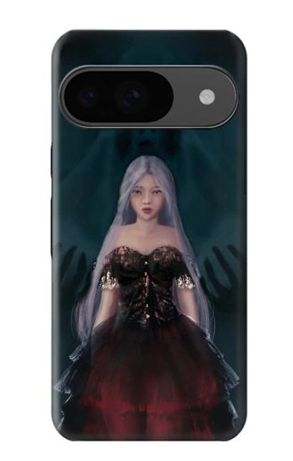 S3847 Lilith Devil Bride Gothic Girl Skull Grim Reaper Case For Google Pixel 9