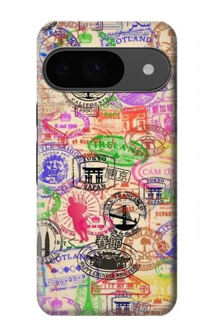 S3904 Travel Stamps Case For Google Pixel 9